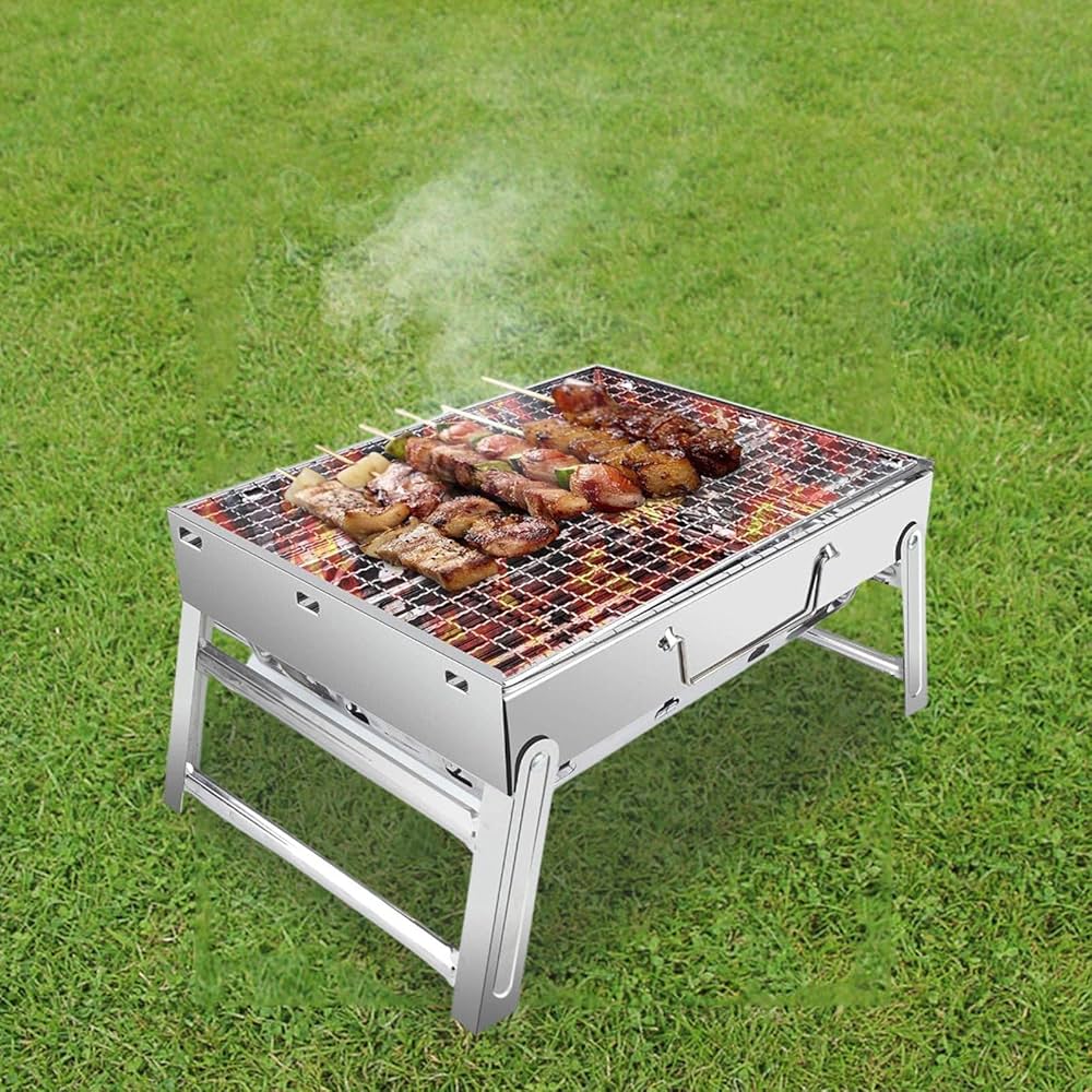Amazon.co.jp: Barbecue Stove, Bonfire Stand, Grill Stand